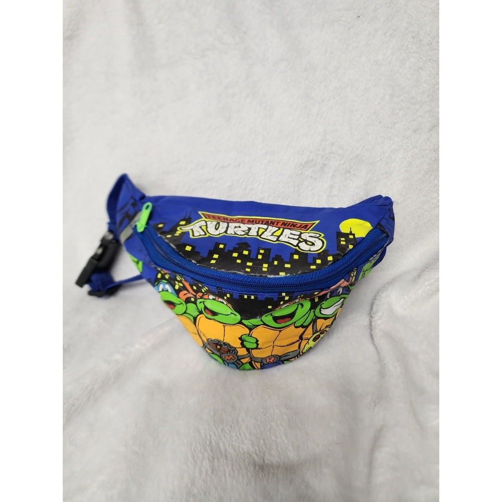 Vtg 1991 Teenage Mutant Ninja Turtles Child Sized Fanny Pack Mirage Studios 90's
